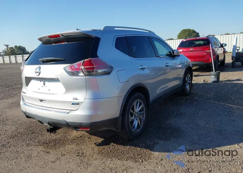 2014 Nissan Rogue Sl from USA, damaged, VIN 5N1AT2MT7EC780124